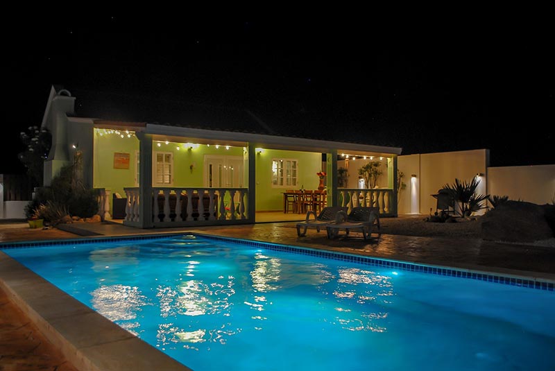 Vakantiehuis Aruba Villa La Granda - Zwembad